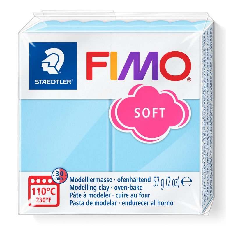 STAEDTLER ΠΗΛΟΣ FIMO 8020-305 SOFT AQUA 57gr