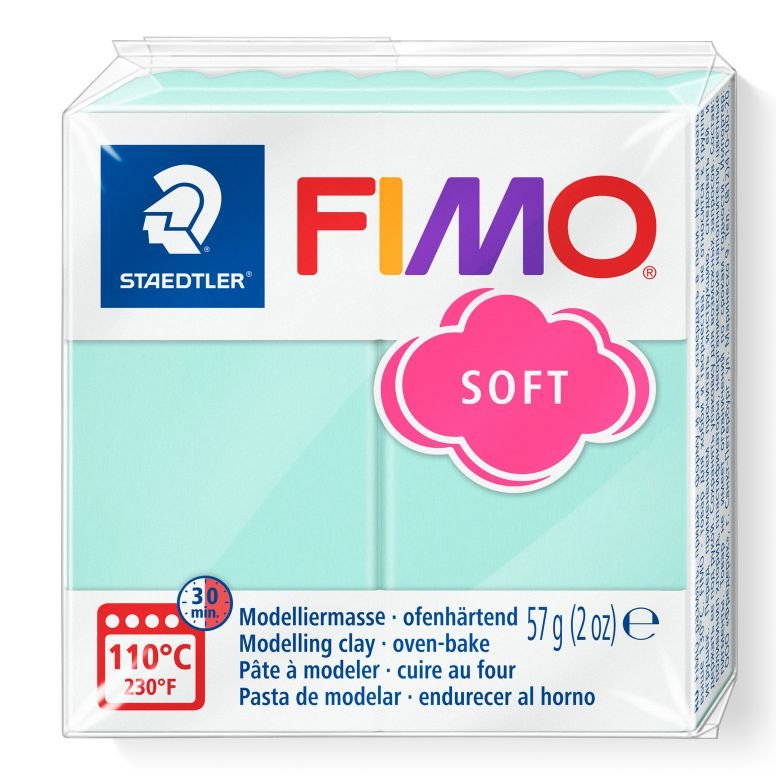 STAEDTLER ΠΗΛΟΣ FIMO 8020-505 SOFT MINT 57gr