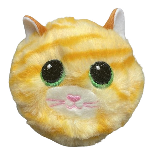 TY ΧΝΟΥΔΩΤΟ ΜΠΑΛΑΚΙ BEANIE BOUNCERS: PURRY ΓΑΤΟΥΛΑ ΚΙΤΡΙΝΗ