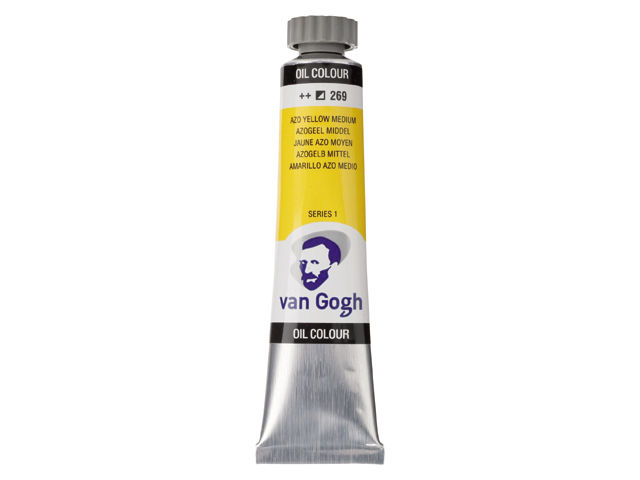 ΛΑΔΙΑ VAN GOGH 20ML S1 T.7 No. 269 AZO YELLOW MEDIUM