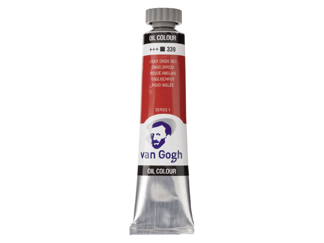 ΛΑΔΙΑ VAN GOGH 20ML S1 T.7 No. 339 LIGHT OXIDE RED