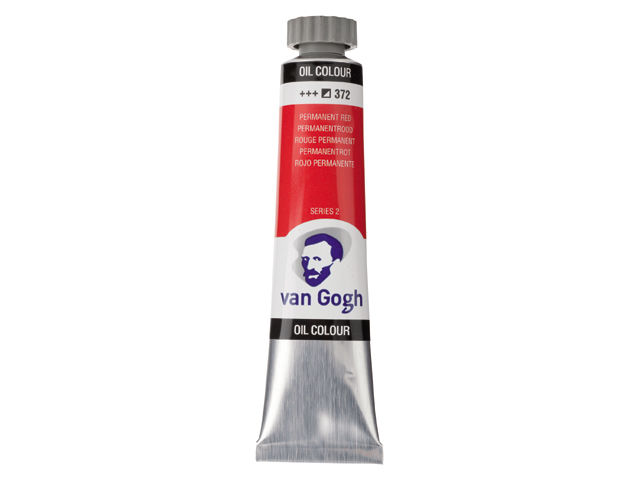 ΛΑΔΙΑ VAN GOGH 20ML S2 T.7 No. 372 PERMANENT RED