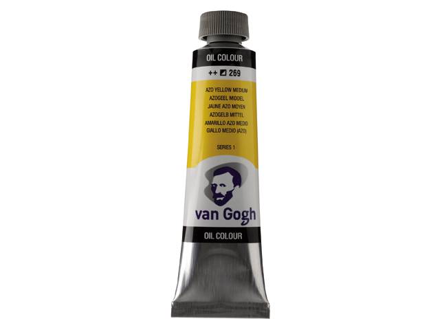 ΛΑΔΙΑ VAN GOGH 40ML S1 T.9 No. 269 AZO YELLOW MEDIUM