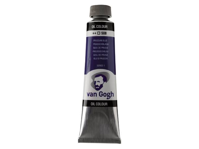 ΛΑΔΙΑ VAN GOGH 40ML S1 T.9 No. 508 PRUSSIAN BLUE