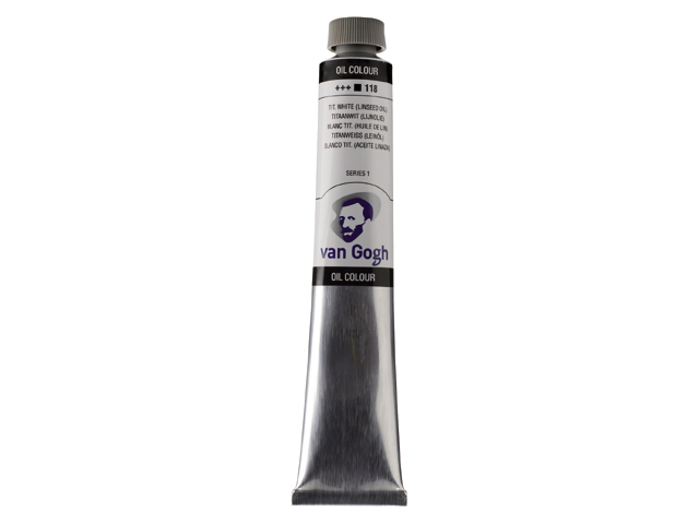 ΛΑΔΙΑ VAN GOGH 60ML S1 No.118 TIT.WHITE
