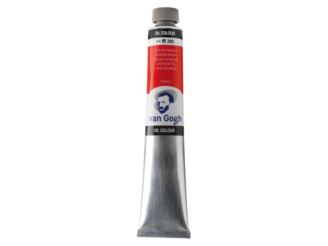 ΛΑΔΙΑ VAN GOGH 60ML S1 No. 393 AZO RED MED