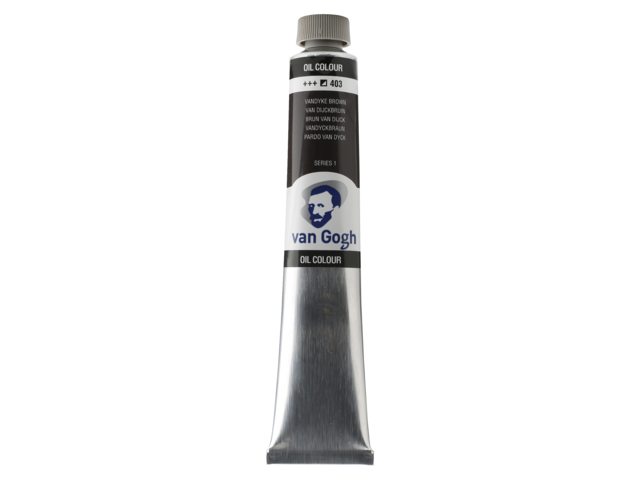ΛΑΔΙΑ VAN GOGH 60ML S1 No. 403 VANDYKE BROWN