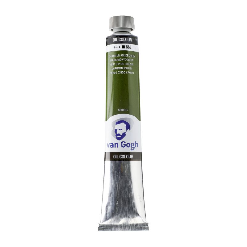 ΛΑΔΙΑ VAN GOGH 60ML S2 No. 668 CHROMIUM OX. GREEN