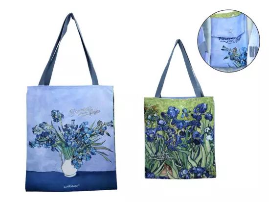 ΤΣΑΝΤΑ ΩΜΟΥ - V. van Gogh, Irises