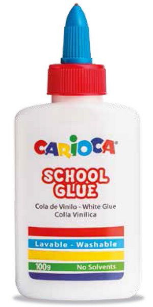 ΚΟΛΛΑ ΛΕΥΚΗ - ΑΤΛΑΚΟΛ 100gr SCHOOL WASHABLE CARIOCA