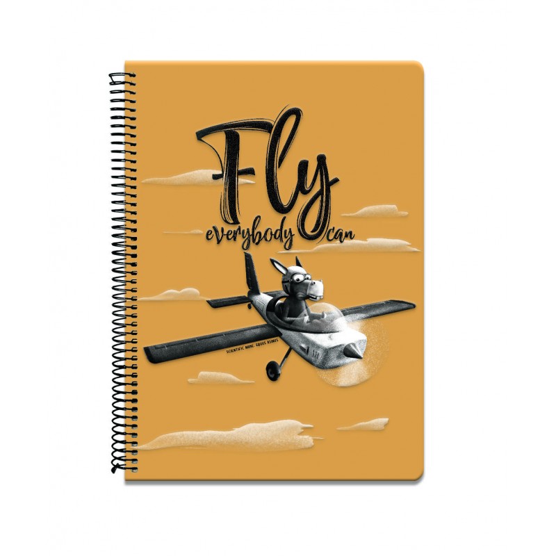 ΣΠΙΡΑΛ ΤΕΤΡΑΔΙΟ 21Χ29 3Θ 90Φ FLY 70GSM