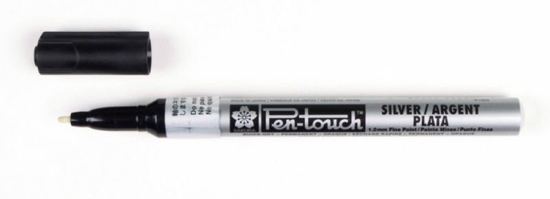 ΜΑΡΚΑΔΟΡΟΣ PEN-TOUCH ΑΣΗΜΙ FINE 1mm