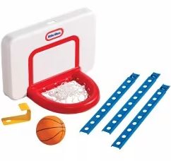 LITTLE TIKES ΜΠΑΣΚΕΤΑ ΠΟΡΤΑΣ ΜΕ ΜΠΑΛΑ