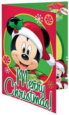 ΚΑΡΤΑ ΧΡΙΣΤΟΥΓΕΝΝΩΝ MICKEY 3ΣΧ
