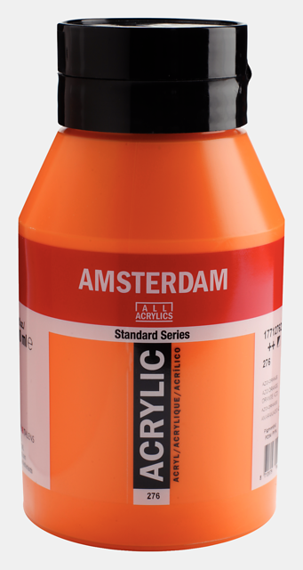 ΑΚΡΥΛΙΚΟ AMSTERDAM 1LTR. No 276 AZO ORANGE