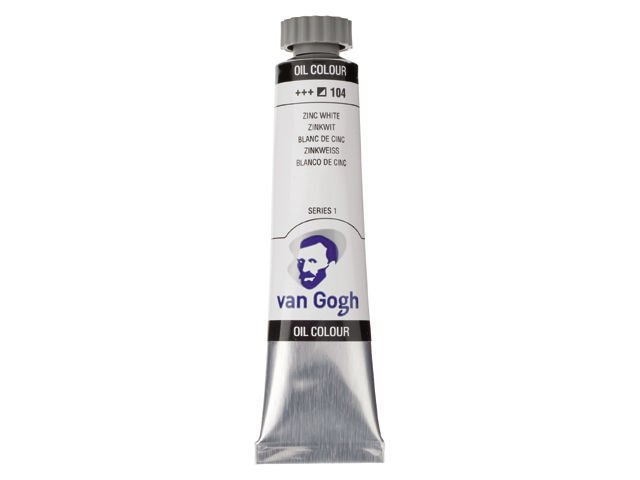 ΛΑΔΙΑ VAN GOGH 20ML S1 T.7 No. 104 ZINC WHITE
