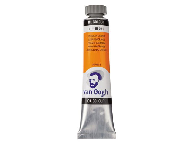 ΛΑΔΙΑ VAN GOGH 20ML S2 T.7 No. 211 CADMINUM ORANGE S2