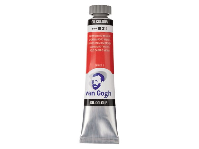ΛΑΔΙΑ VAN GOGH 20ML S2 T.7 No. 314 CADM. RED MED.
