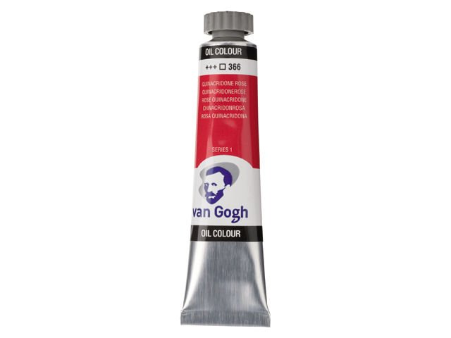 ΛΑΔΙΑ VAN GOGH 20ML S1 T.7 No. 366 QUINACRIDONE ROSE