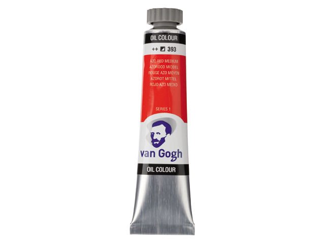ΛΑΔΙΑ VAN GOGH 20ML S1 T.7 No. 393 AZO RED MEDIUM