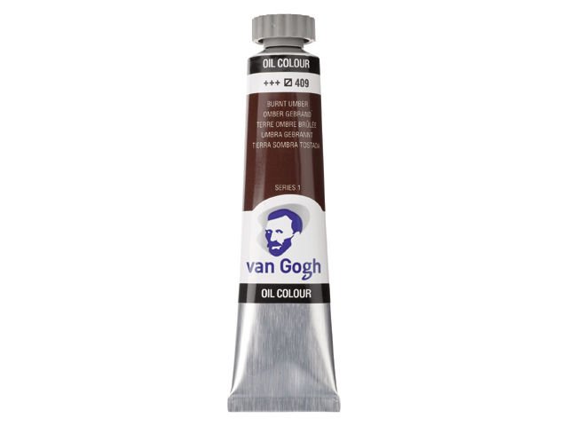 ΛΑΔΙΑ VAN GOGH 20ML S1 T.7 No. 409 BURNT UMBER