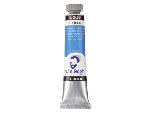 ΛΑΔΙΑ VAN GOGH 20ML S1 T.7 No. 535 CERULEAN BLUE PHTH