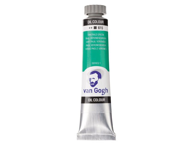 ΛΑΔΙΑ VAN GOGH 20ML S1 T.7 No. 615 EMERALD GREEN