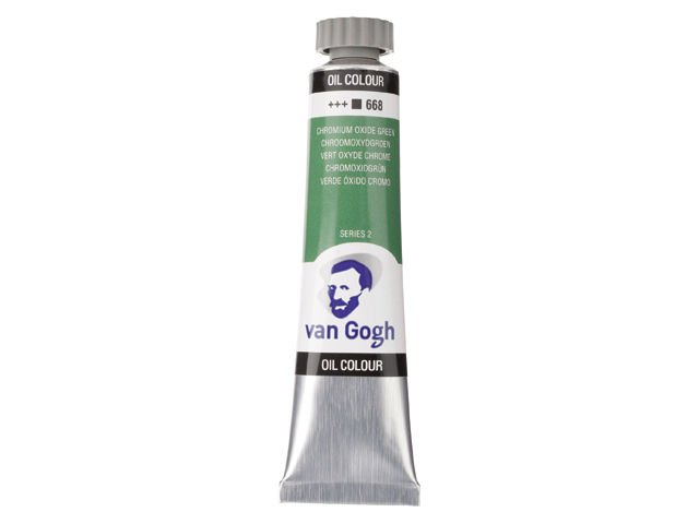 ΛΑΔΙΑ VAN GOGH 20ML S2 T.7 No. 668 CHROMIUM OX. GREEN