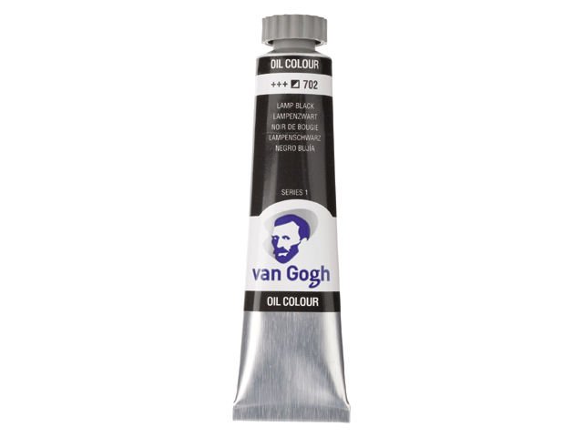 ΛΑΔΙΑ VAN GOGH 20ML S1 T.7 No. 702 LAMP BLACK