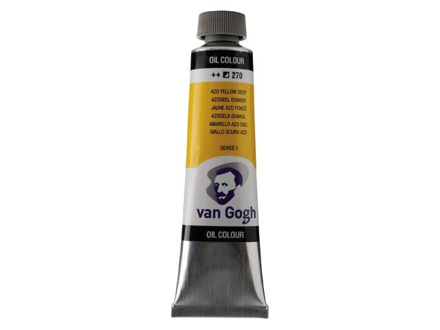 ΛΑΔΙΑ VAN GOGH 40ML S1 T.9 No. 270 AZO YELLOW DEEP