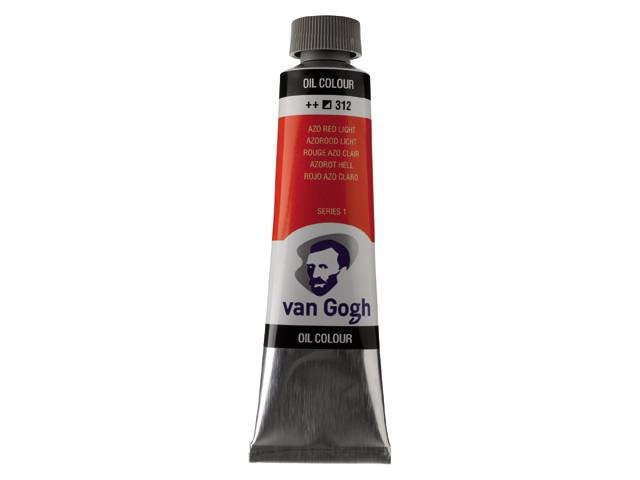 ΛΑΔΙΑ VAN GOGH 40ML S1 T.9 No. 312 AZO RED LIGHT