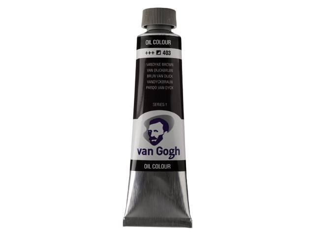 ΛΑΔΙΑ VAN GOGH 40ML S1 T.9 No. 403 VANDYKE BROWN
