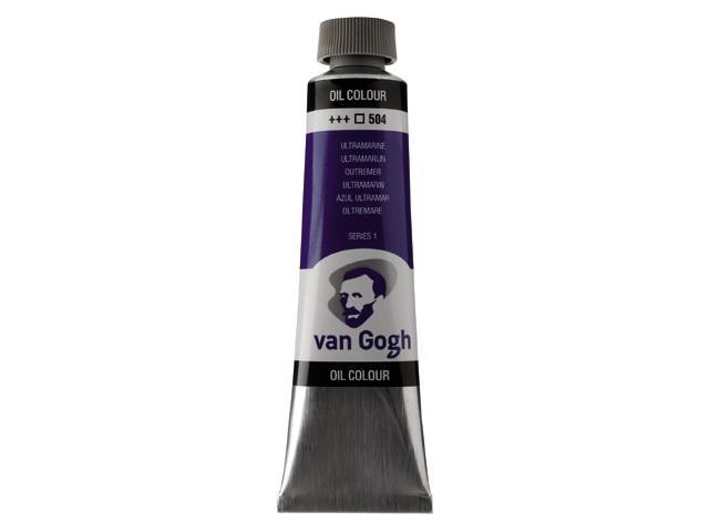 ΛΑΔΙΑ VAN GOGH 40ML S1 T.9 No. 504 Ultramarine