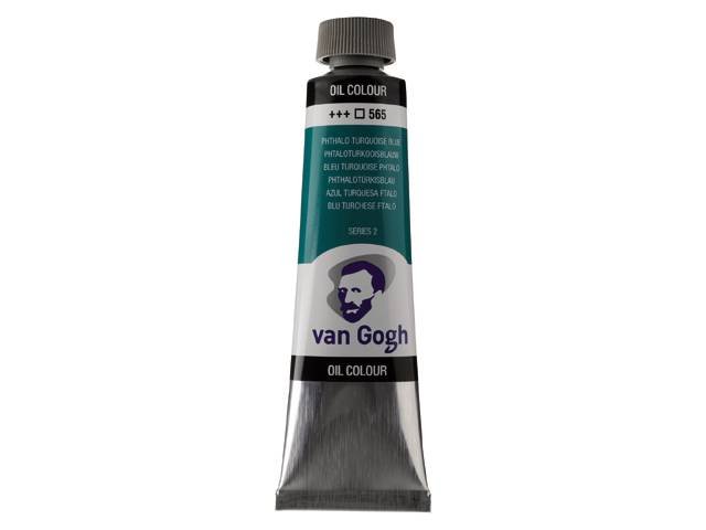 ΛΑΔΙΑ VAN GOGH 40ML S2 T.9 No. 565 PHTH TURQ.BLUE