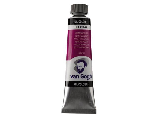 ΛΑΔΙΑ VAN GOGH 40ML S2 T.9 No. 567 PERM.RED VIOLET