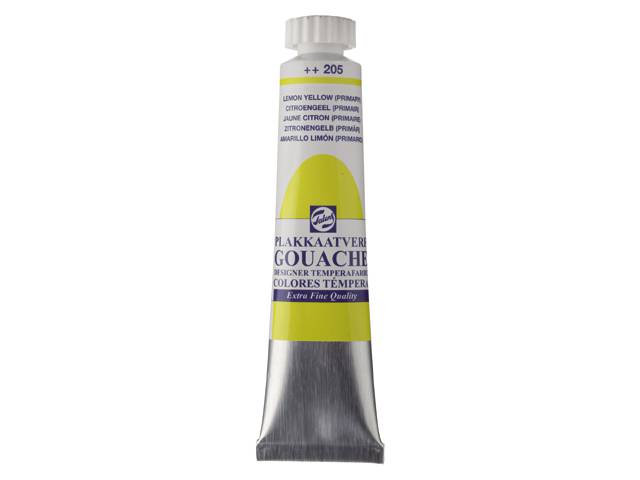 GOUACHE ΤΕΜΠΕΡΑ 20ML 205 LEMON YELLOW ROYAL TALENS