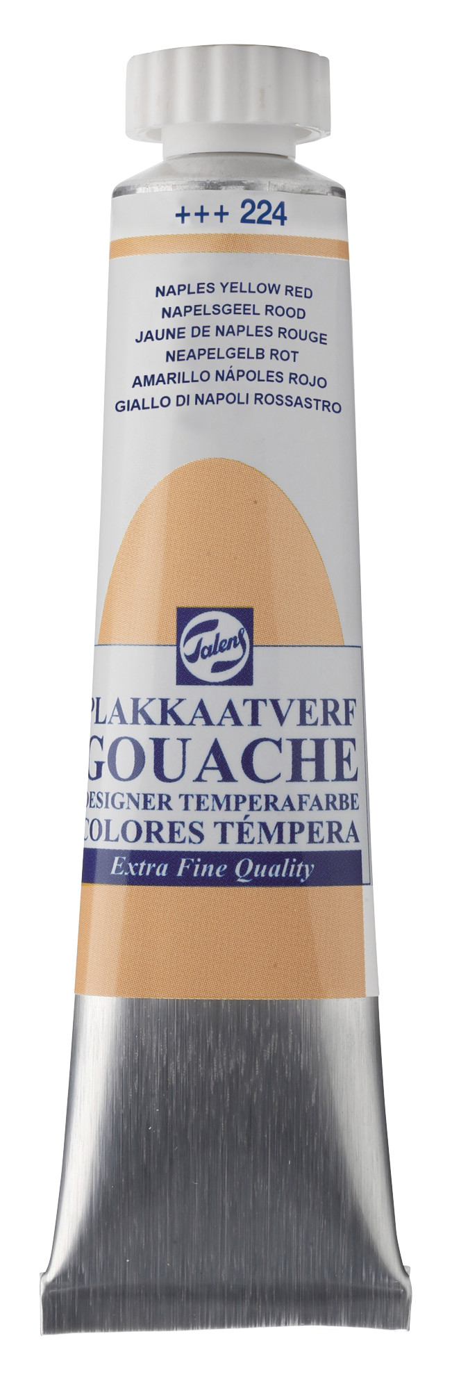 GOUACHE ΤΕΜΠΕΡΑ 20ML 224 NAPLES YELLOW RED ROYAL TALENS