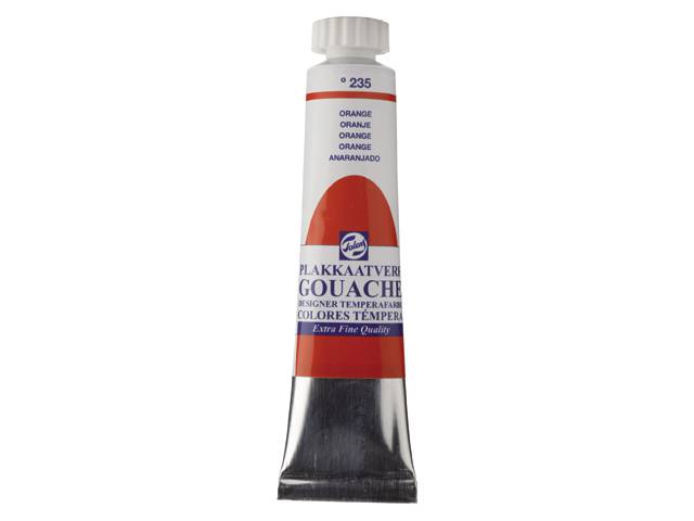 GOUACHE ΤΕΜΠΕΡΑ 20ML 235 ORANGE ROYAL TALENS