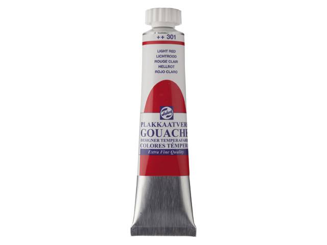 GOUACHE ΤΕΜΠΕΡΑ 20ML 301 LIGHT RED ROYAL TALENS