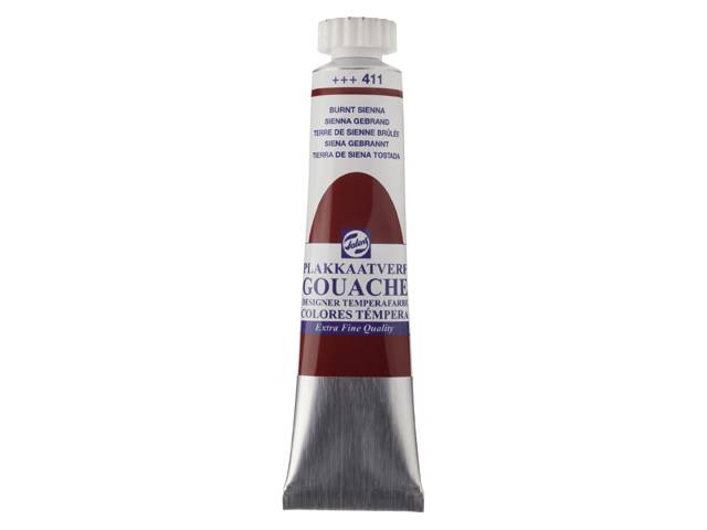 GOUACHE ΤΕΜΠΕΡΑ 20ML 411 BURNT SIENNA ROYAL TALENS