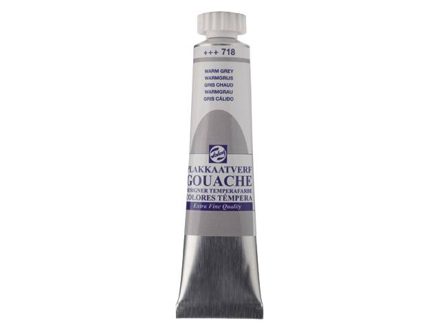 GOUACHE ΤΕΜΠΕΡΑ 20ML 718 WARM GREY ROYAL TALENS