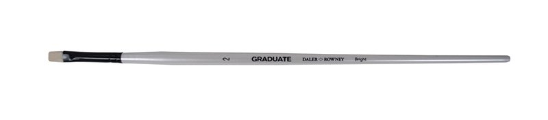 ΠΙΝΕΛΟ ΠΛΑΚΕ Νο2 GRADUATE ΤΡΙΧΑ ΧΟΙΡΟΥ BRISTLE BRIGHT
