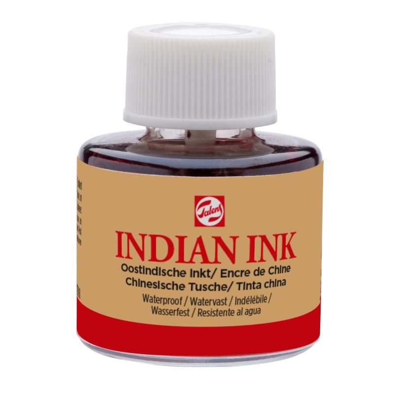 ΜΕΛΑΝΙ INDIAN ING 11ML BLACK No700 TALENS