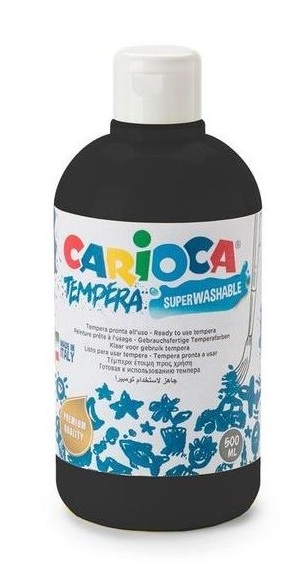 CARIOCA ΤΕΜΠΕΡΑ ΧΡ. ΜΑΥΡΟ 500ML