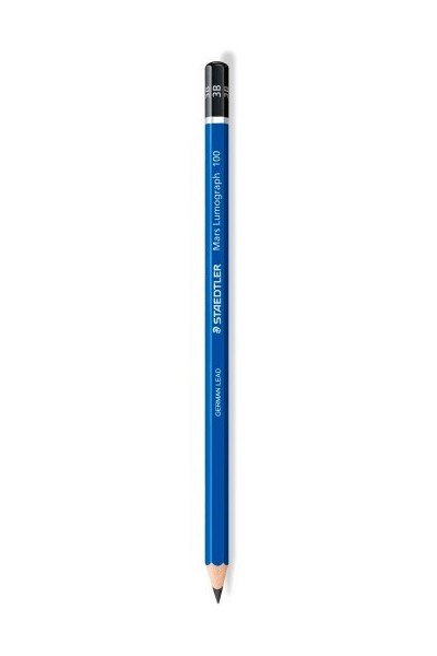 ΜΟΛΥΒΙ ΣΧΕΔΙΟΥ LUMOGRAPH PENCIL 100-3Β STAEDTLER (ΣΥΣΚ-12ΤΕΜ)