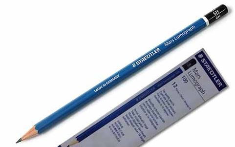 ΜΟΛΥΒΙ ΣΧΕΔΙΟΥ LUMORAPH PENCIL100-6Η STAEDTLER (ΣΥΣΚ-12ΤΕΜ)