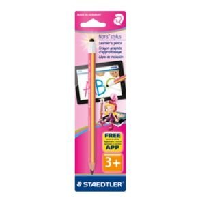ΜΟΛΥΒΙ 119202BKLV NORIS STYLUS HB PINK ΜΕ ΜΑΛΑΚΗ ΕΠΙΦΑΝΕΙΑ ΓΙΑ ΟΘΟΝΕΣ ΑΦΗΣ