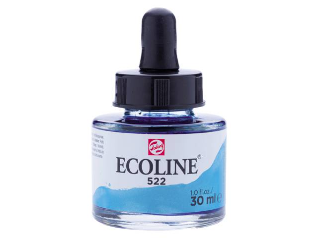 ECOLINE ROYAL TALENS 30ML 522 TURQUOISE BLUE