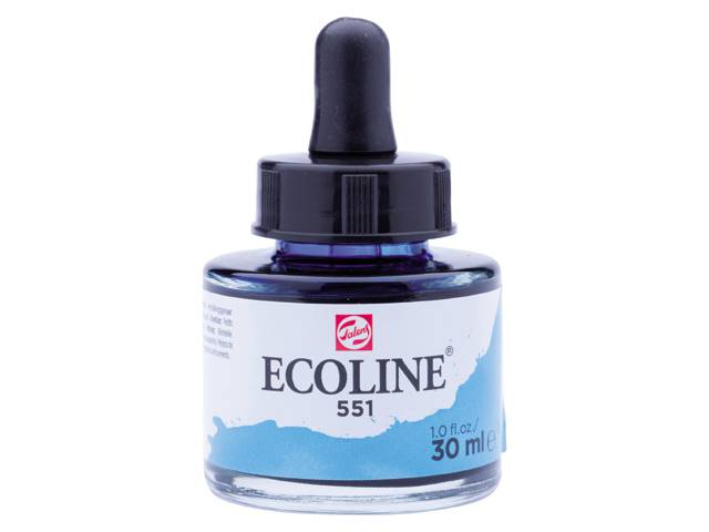 ECOLINE ROYAL TALENS 30ML 551 SKY BLUE LT
