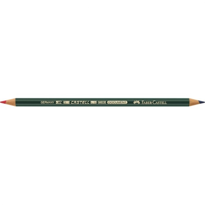 Faber Castell Μολύβι Κόκκινο/Μπλε 9608 Document